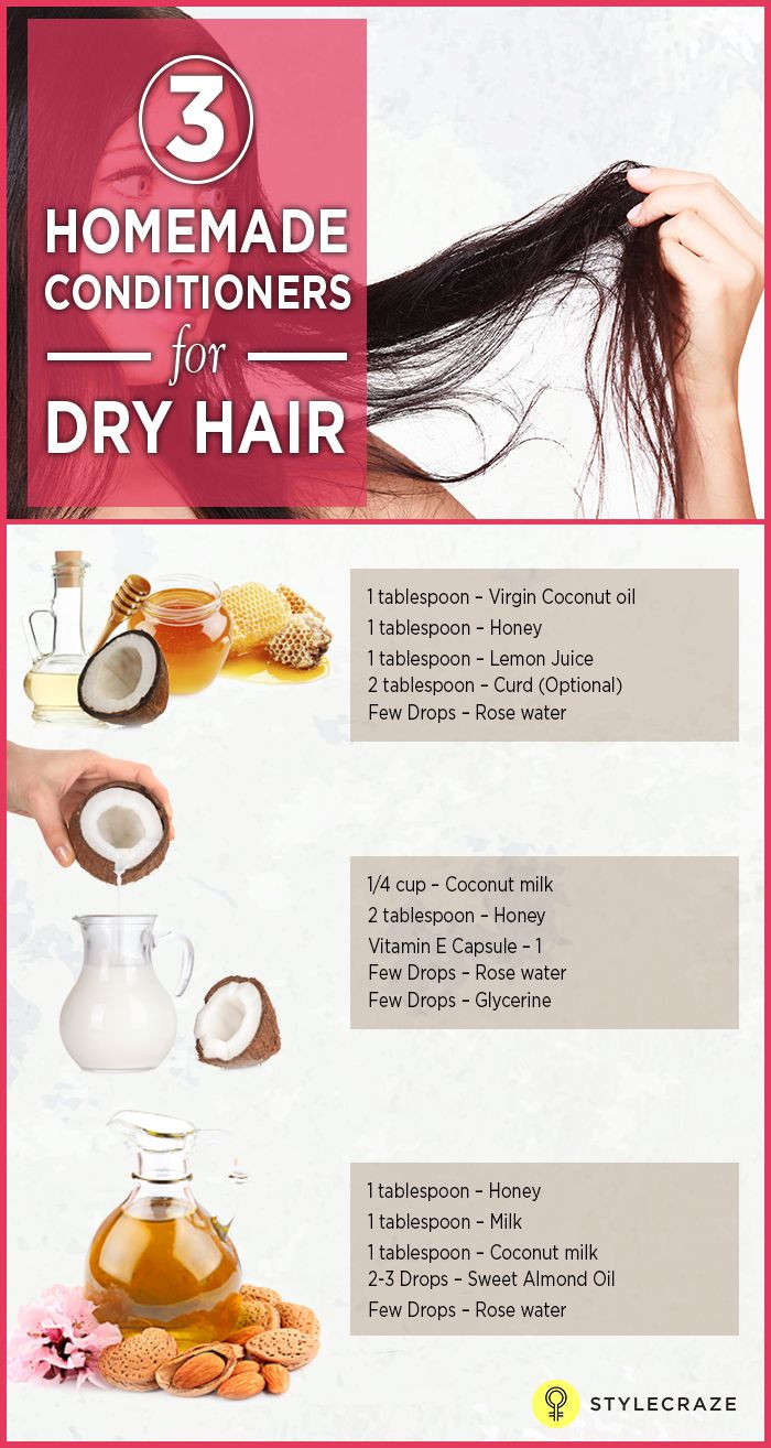 Dry Hair Treatment DIY
 8 Effective Homemade Conditioners For Dry Hair
