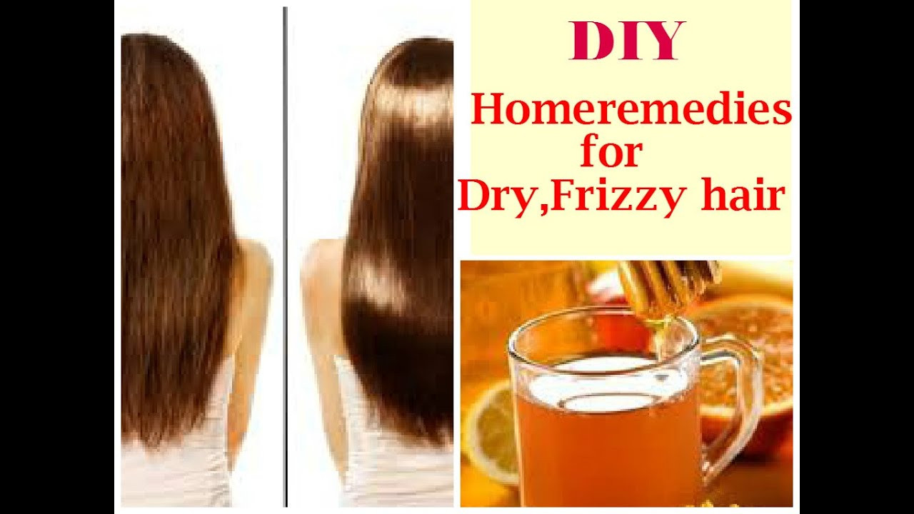 Dry Hair Treatment DIY
 DIY homereme s for Dry Frizzy hair DIY Honey Rinse for