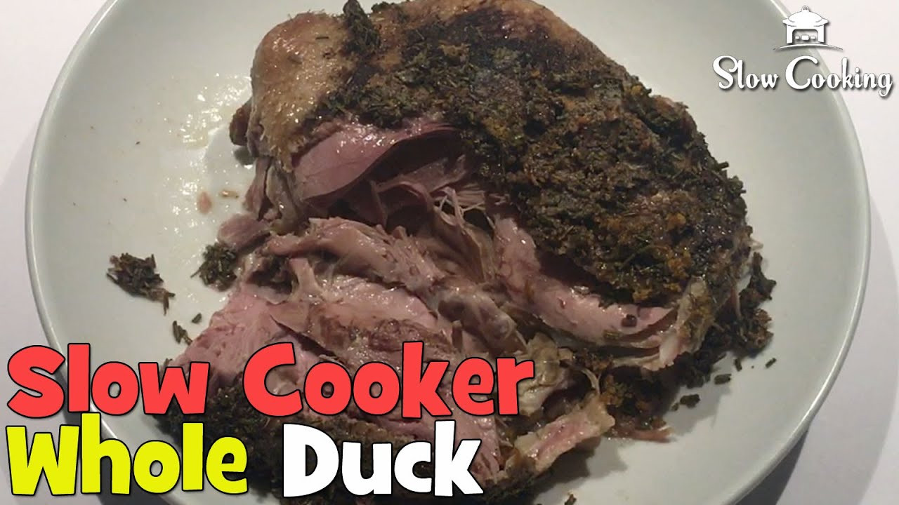 Duck Recipes Slow Cooker
 This Amazing Slow Cooker Whole Duck Recipe will Amaze