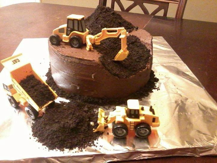 Dump Truck Birthday Cake
 Dump truck boy birthday cake Party plans