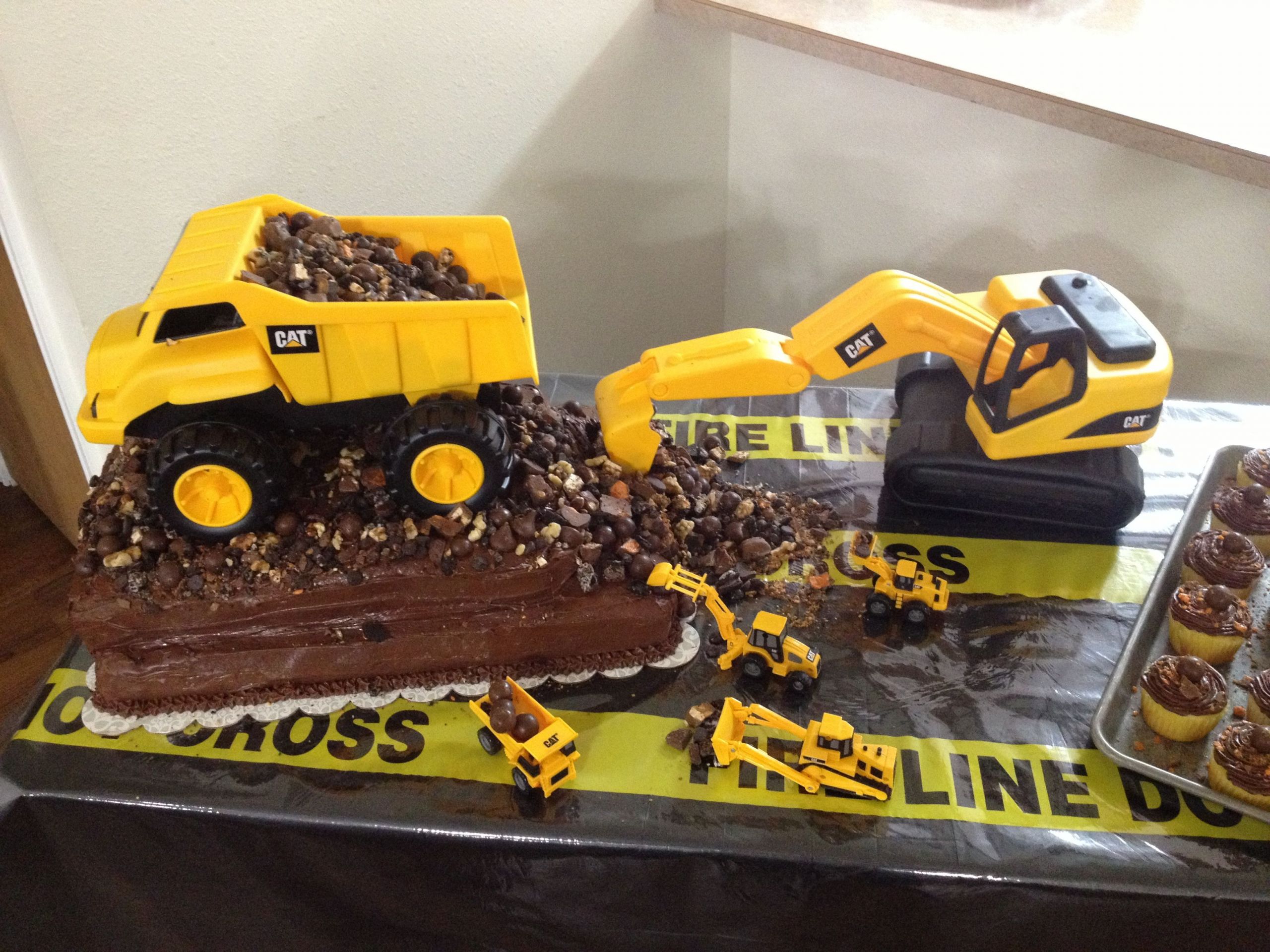 Dump Truck Birthday Cake
 Dump truck Birthday cake Products I Love
