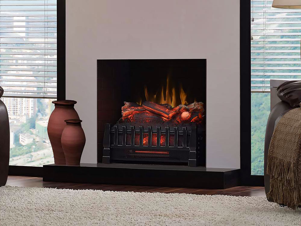 Duraflame Electric Fireplace Insert
 Duraflame 20" Infrared Electric Fireplace Log Set w