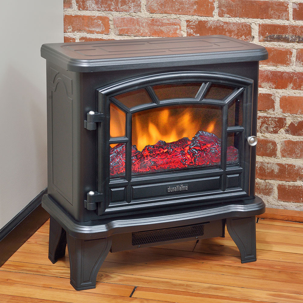 Duraflame Electric Fireplace Insert
 Duraflame 550 Black Electric Fireplace Stove DFS 550 21
