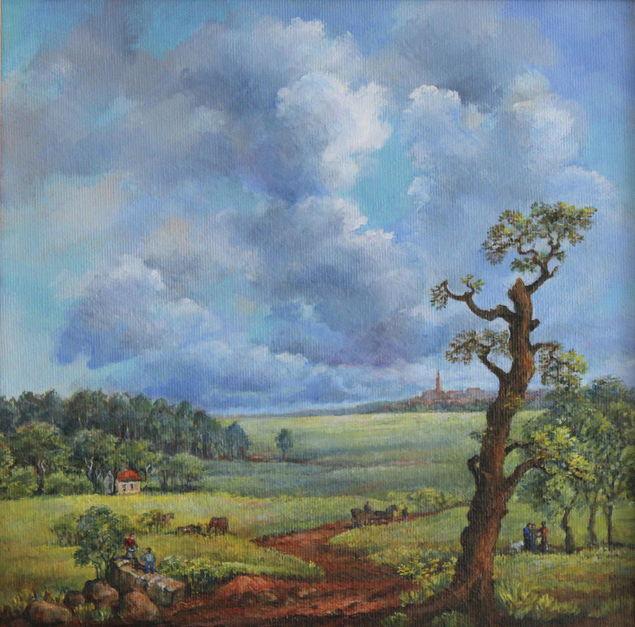Dutch Landscape Painting
 Dutch Landscape Painting by Leonid Polotsky