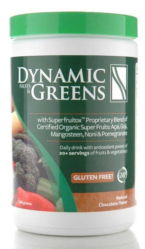 Dynamic Fruits And Greens
 Dynamic Fruits & Greens Gluten Free Chocolate by Nutri Dyn