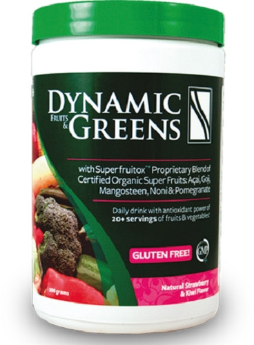 Dynamic Fruits And Greens
 Dynamic Fruits and Greens – Gluten Free 300g – Absolute