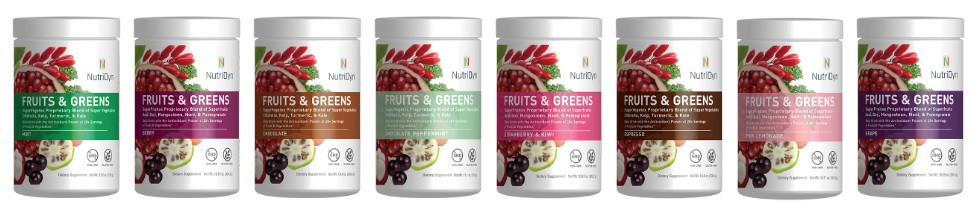 Dynamic Fruits And Greens
 NutriDyn Fruit & Greens Dynamic Fruits and Greens Greens