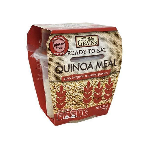 Earthly Grains Quinoa
 Earthly Grains Spicy Jalapeno Quinoa Meal Cup 7 9 oz