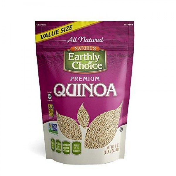 Earthly Grains Quinoa
 Shop NATURES EARTHLY CHOICE GRAIN QUINOA GF 24 OZ Pack