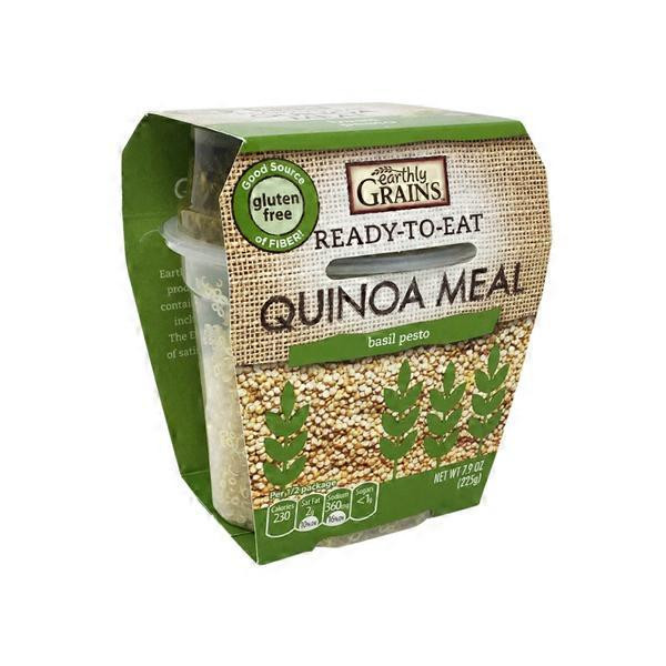 Earthly Grains Quinoa
 Earthly Grains Basil Pesto Quinoa Cup 7 9 oz from ALDI