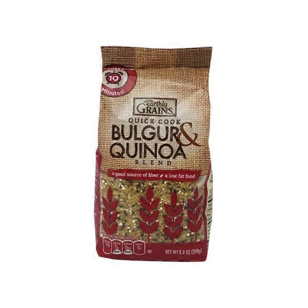 Earthly Grains Quinoa
 Earthly Grains Quick Cook Ancient Grain Bulgur and Quinoa