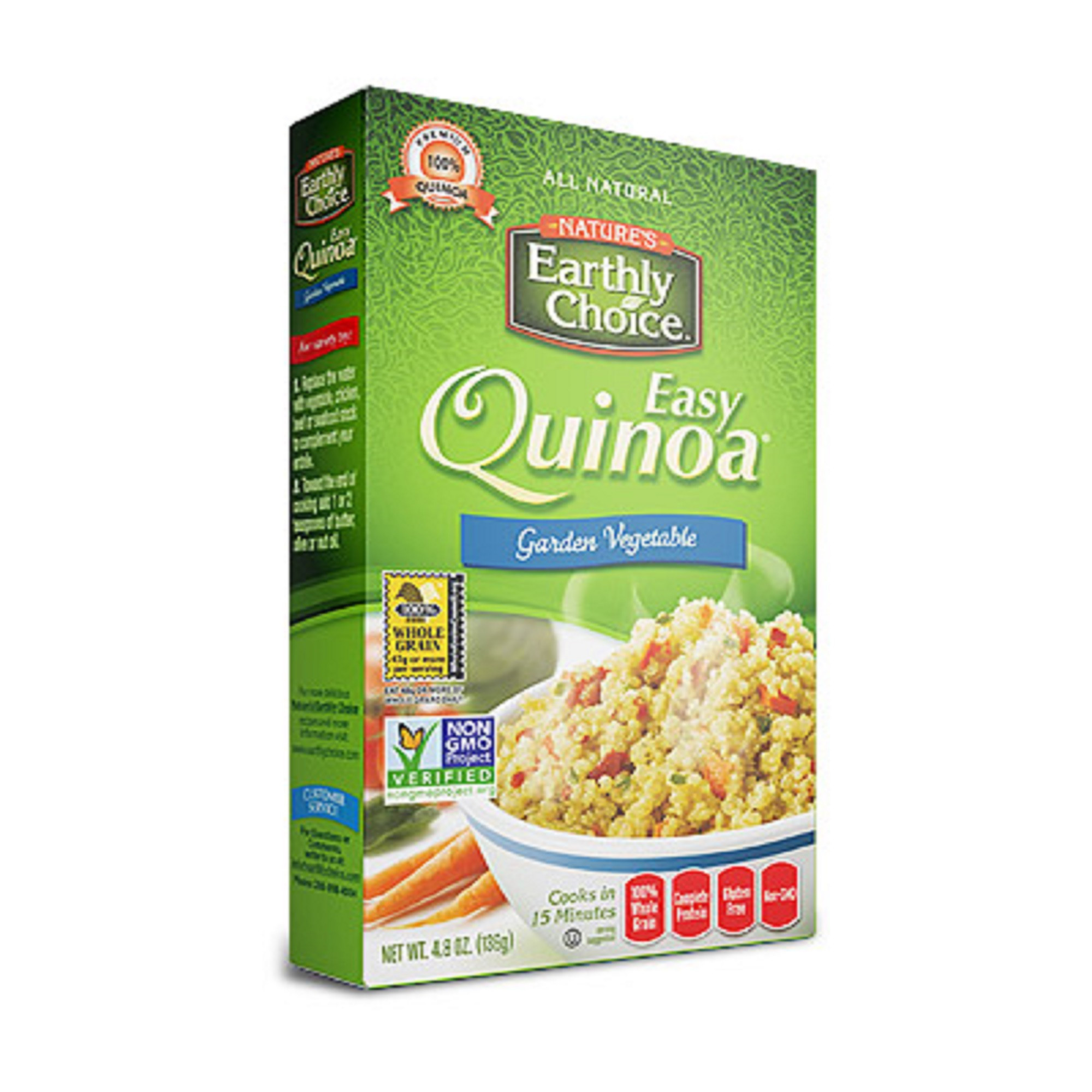 Earthly Grains Quinoa
 Easy Quinoa Nature s Earthly Choice