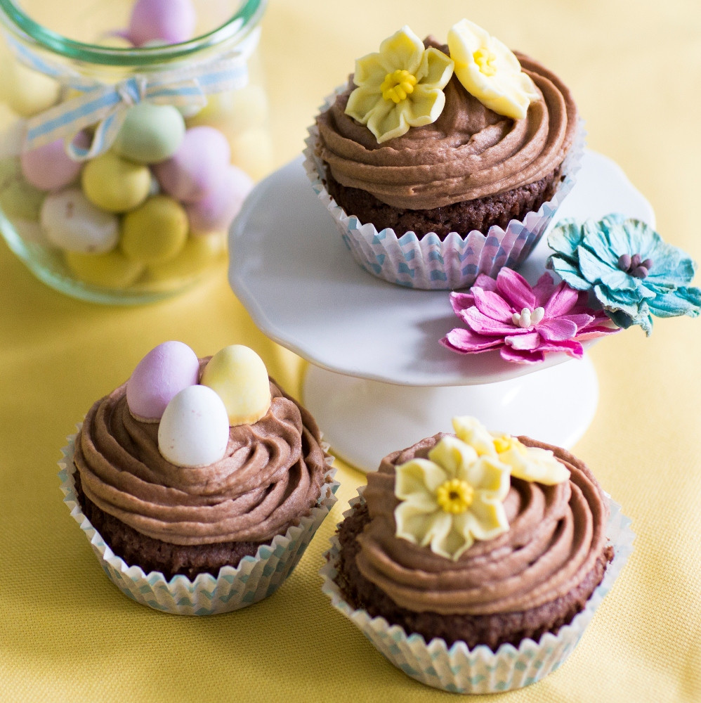 Easter Cupcakes Images
 Toffee Popcorn Cupcakes