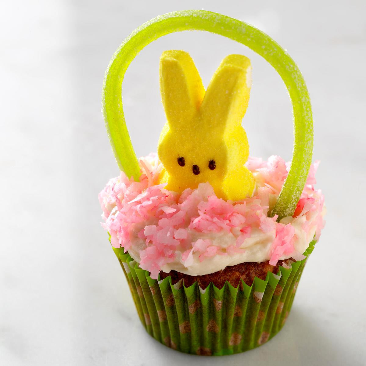 Easter Cupcakes Images
 Easter Basket Cupcakes Recipe