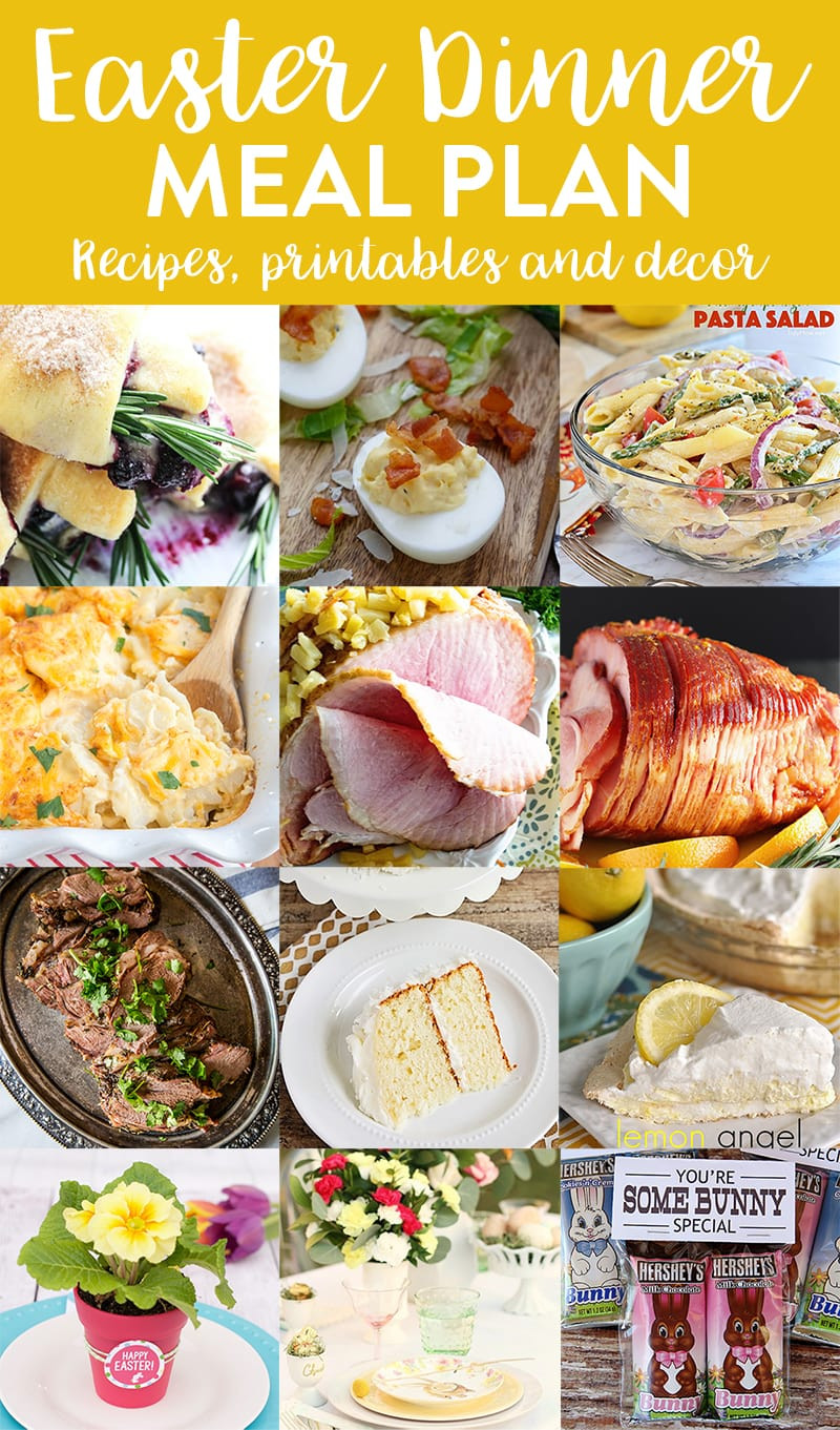 Easter Dinner Recipe
 Easter Dinner Menu and Meal Plan we ve done the work for