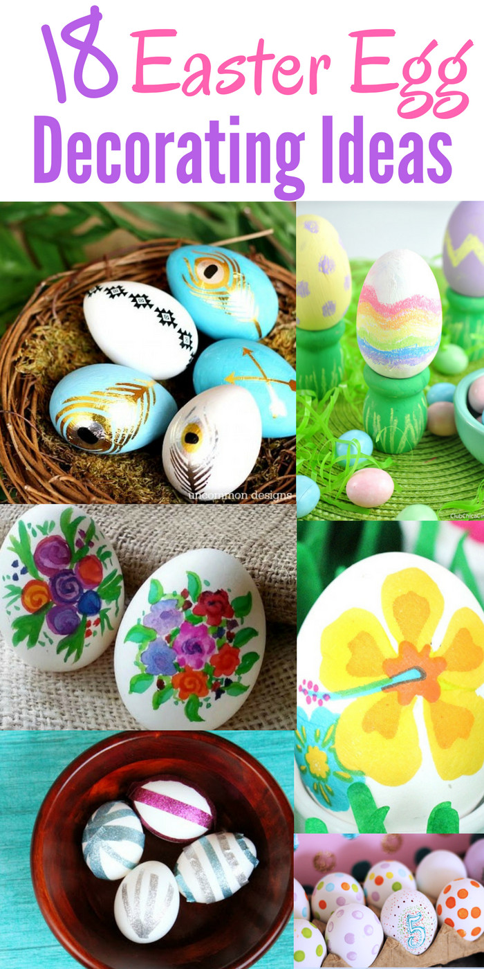 Easter Egg Decoration Ideas
 18 Easter Egg Decorating Ideas