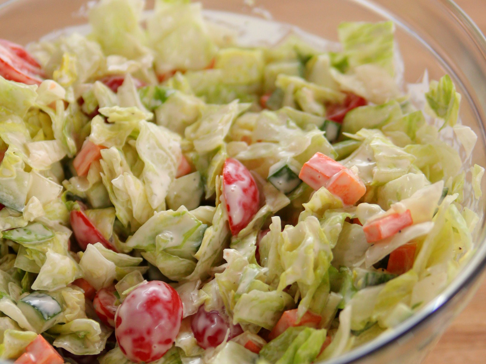 Easter Salads Food Network
 Mini Chopped Salad with Buttermilk Dressing