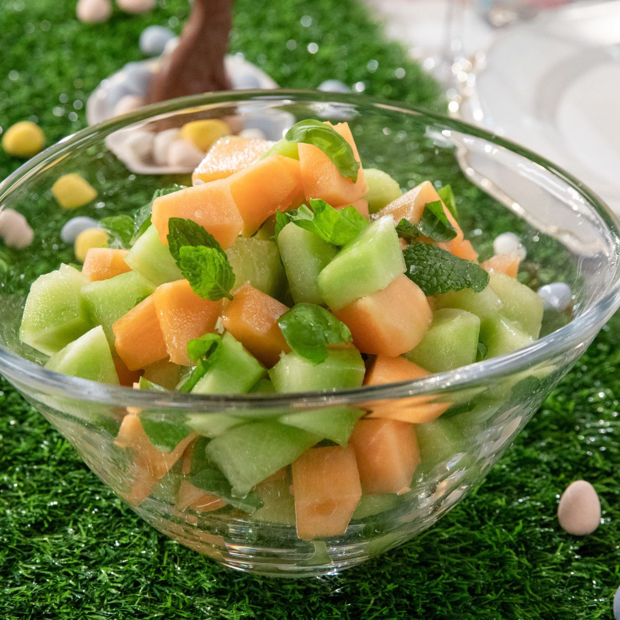 Easter Salads Food Network
 Herb Melon Salad Recipe in 2020