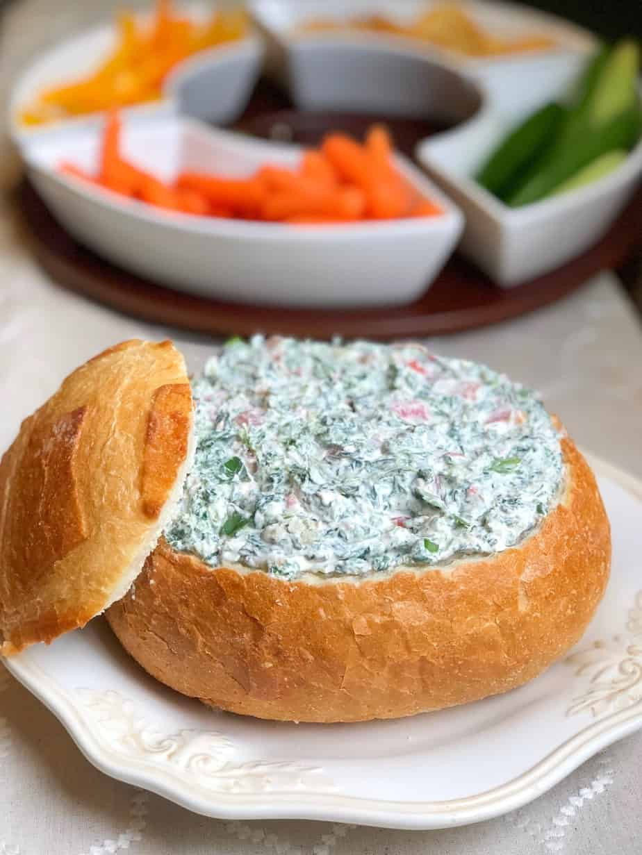 Easy Appetizers With Cream Cheese
 Easy Cold Spinach Dip With Cream Cheese