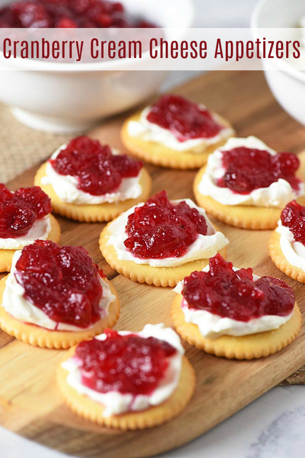 Easy Appetizers With Cream Cheese
 Cranberry Cream Cheese Appetizers Around My Family Table