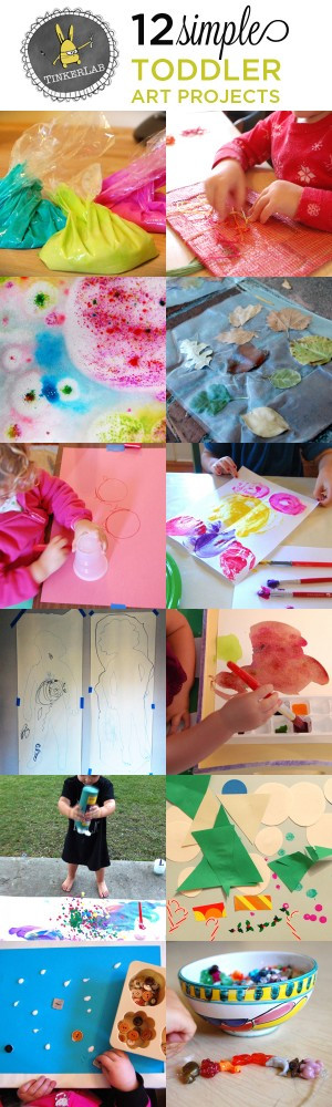 Easy Art Projects For Toddlers
 12 Art Projects for Toddlers