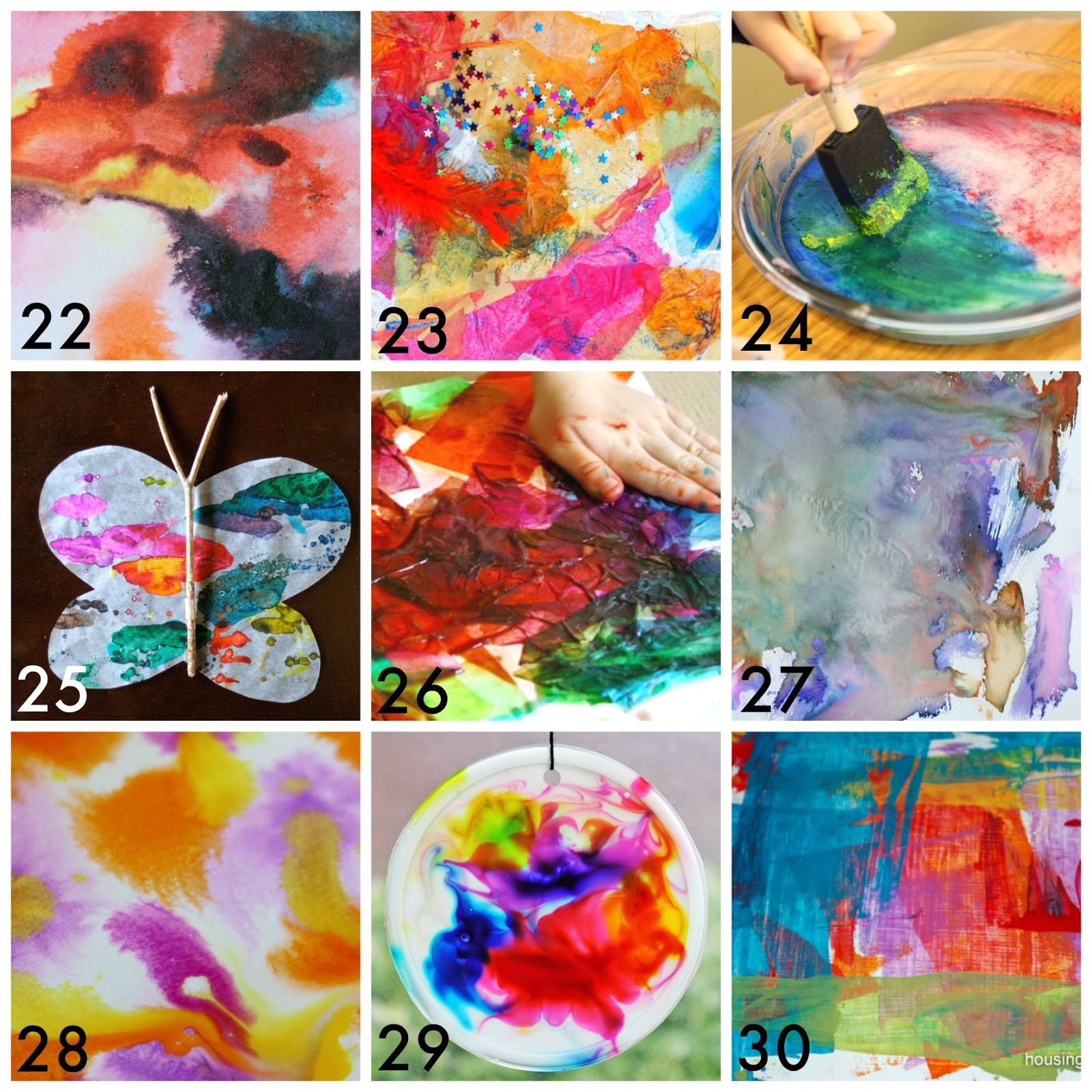 Easy Art Projects Preschoolers
 50 Easy Process Art Activities for Kids