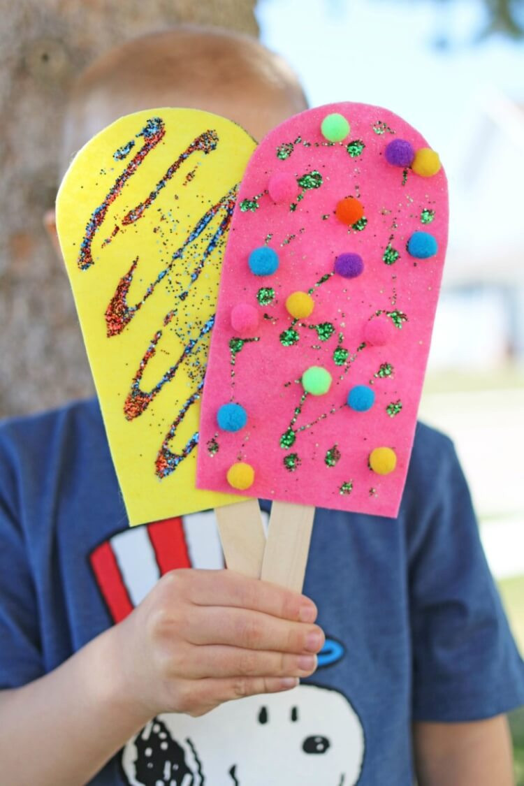 Easy Arts And Crafts For Toddlers
 Easy Summer Kids Crafts That Anyone Can Make Happiness