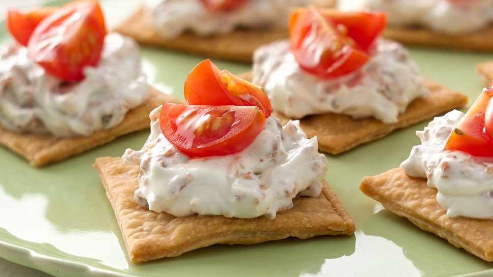 Easy Bacon Appetizers
 Easy Bacon Tomato Appetizers recipe from Pillsbury
