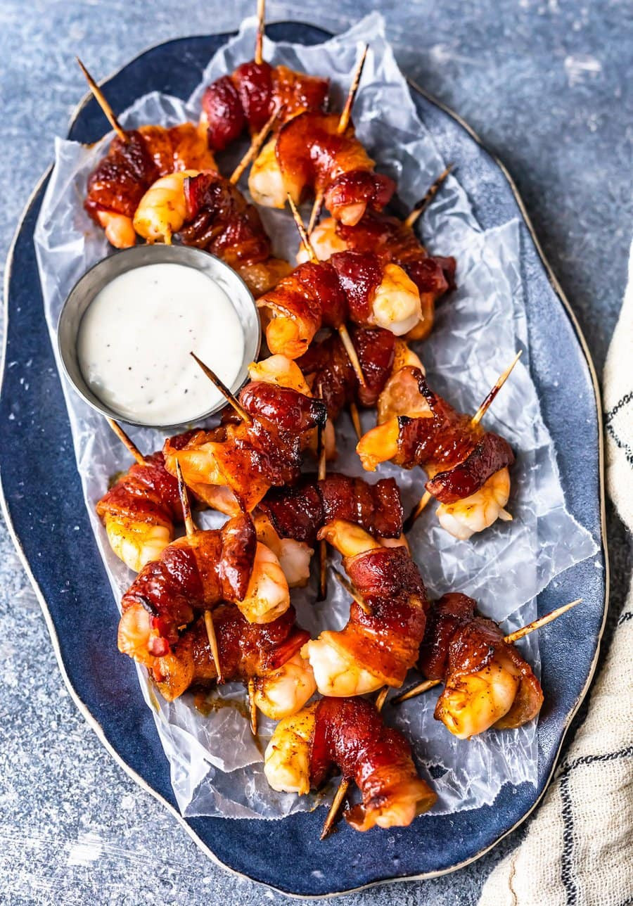 Easy Bacon Appetizers
 Easy Bacon Wrapped Shrimp Appetizer Recipe VIDEO