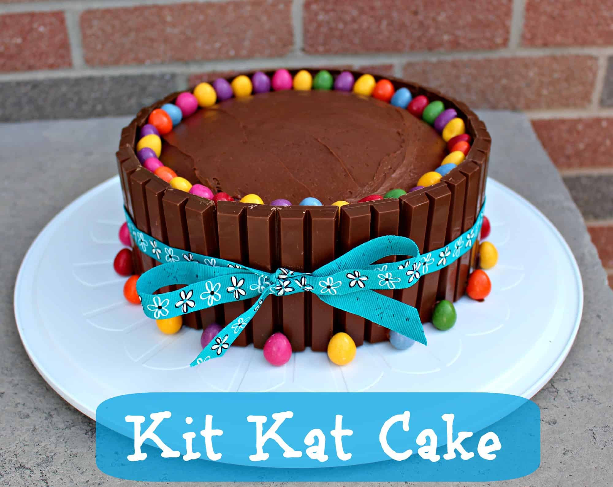Easy Birthday Cake Decorating Ideas
 KitKat Cake Recipe Easy Birthday Cake Idea