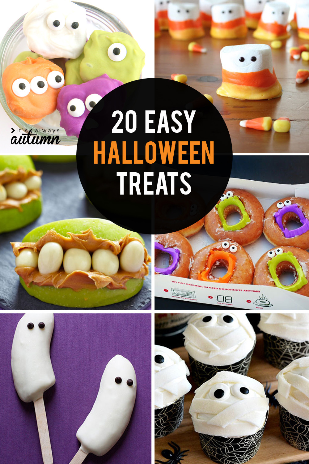 Easy Candy Recipes For Kids To Make
 Cute Halloween Treats