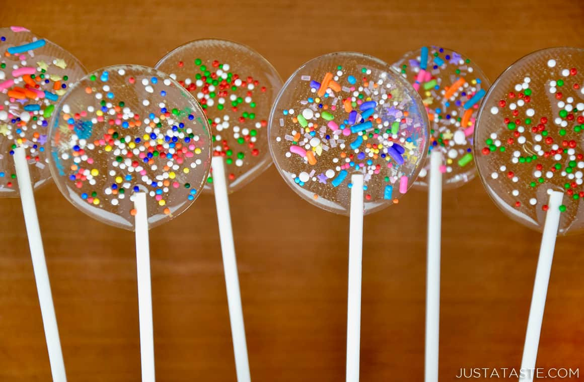 Easy Candy Recipes For Kids To Make
 Easy Homemade Lollipops