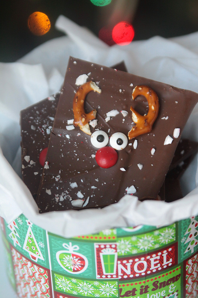 Easy Candy Recipes For Kids To Make
 peppermint reindeer bark super easy recipe It s Always
