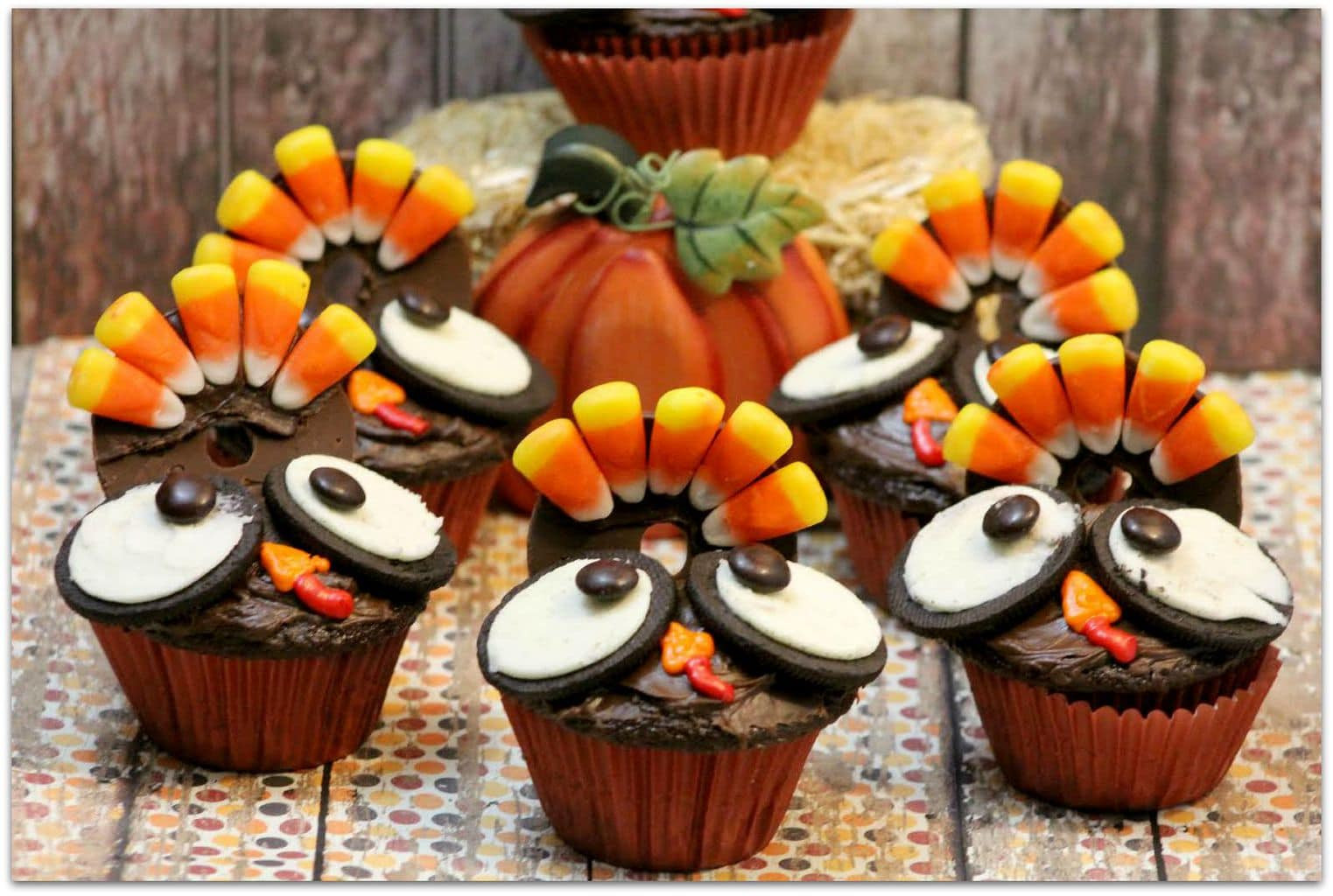 Easy Candy Recipes For Kids To Make
 Thanksgiving Turkey Cupcakes Food Fun & Faraway Places