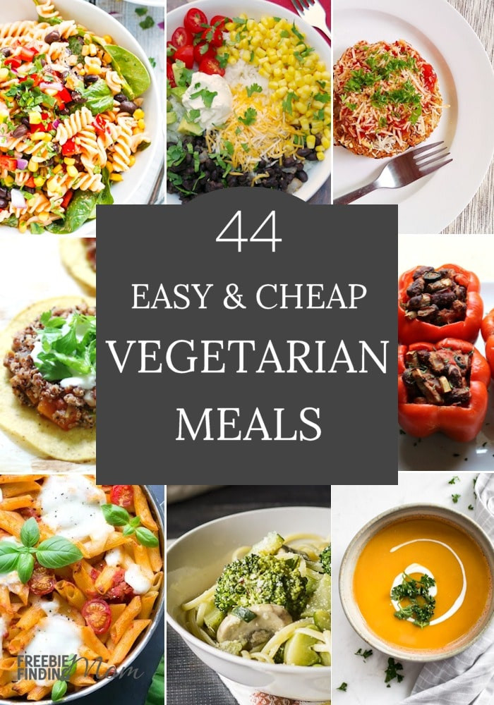 Easy Cheap Vegetarian Recipes
 Cheap Ve arian Meals