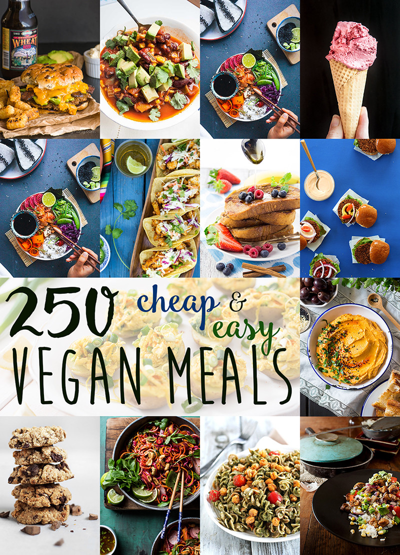 Easy Cheap Vegetarian Recipes
 250 Cheap & Easy Vegan Meal Ideas • Green Evi