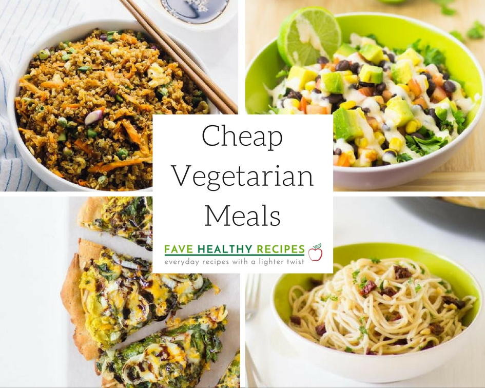 Easy Cheap Vegetarian Recipes
 30 Cheap Ve arian Meals