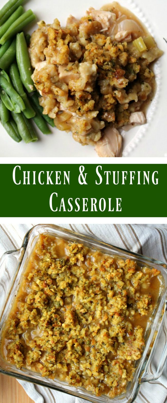 Easy Chicken And Dressing Casserole
 Chicken and Stuffing Casserole Foody Schmoody Blog