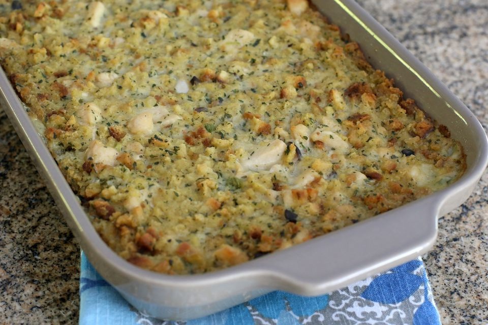 Easy Chicken And Dressing Casserole
 Chicken and Dressing Casserole Recipe