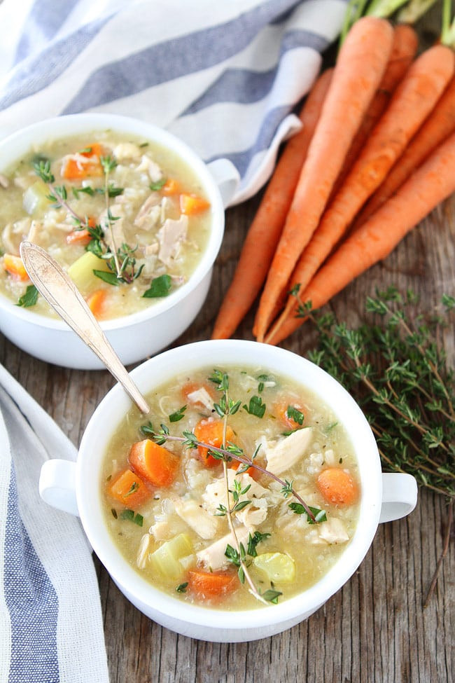 Easy Chicken Rice Soup
 Easy Chicken and Rice Soup Recipe