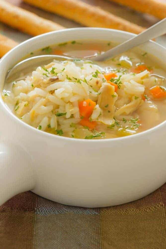 Easy Chicken Rice Soup
 Easy Chicken and Rice Soup Recipe I Cook The World