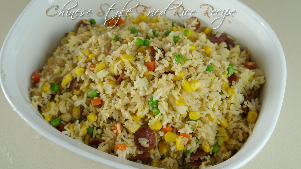 Easy Chinese Fried Rice
 How to Make Easy Chinese Style Fried Rice Recipe