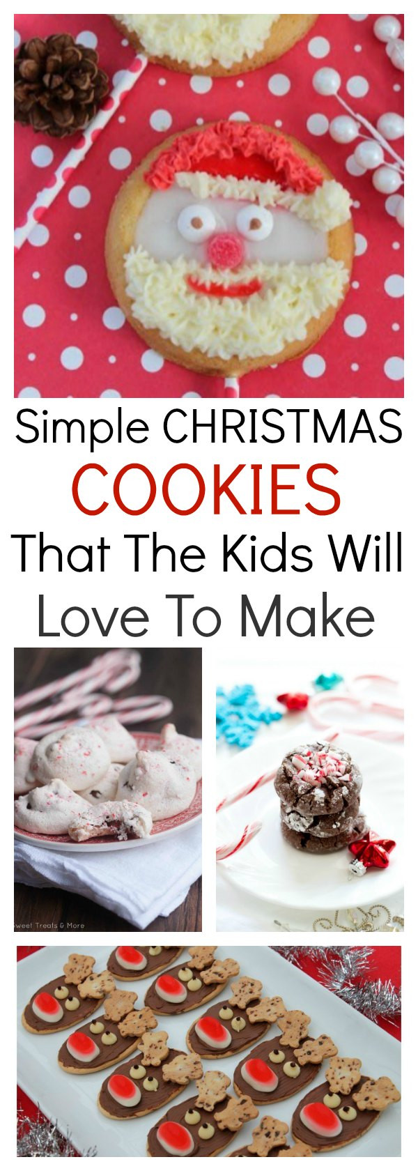 Easy Christmas Cookies For Kids
 Simple Christmas Cookies To Make With The Kids