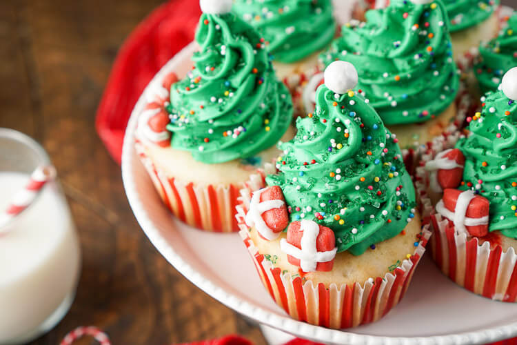 Easy Christmas Cupcakes Recipe
 Easy Christmas Tree Cupcakes