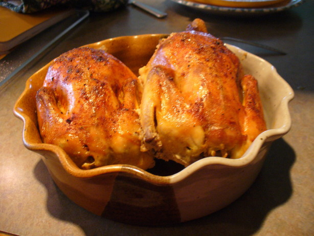 Easy Cornish Game Hens Recipe
 Cornish Game Hens With Garlic Cloves And ion Recipe