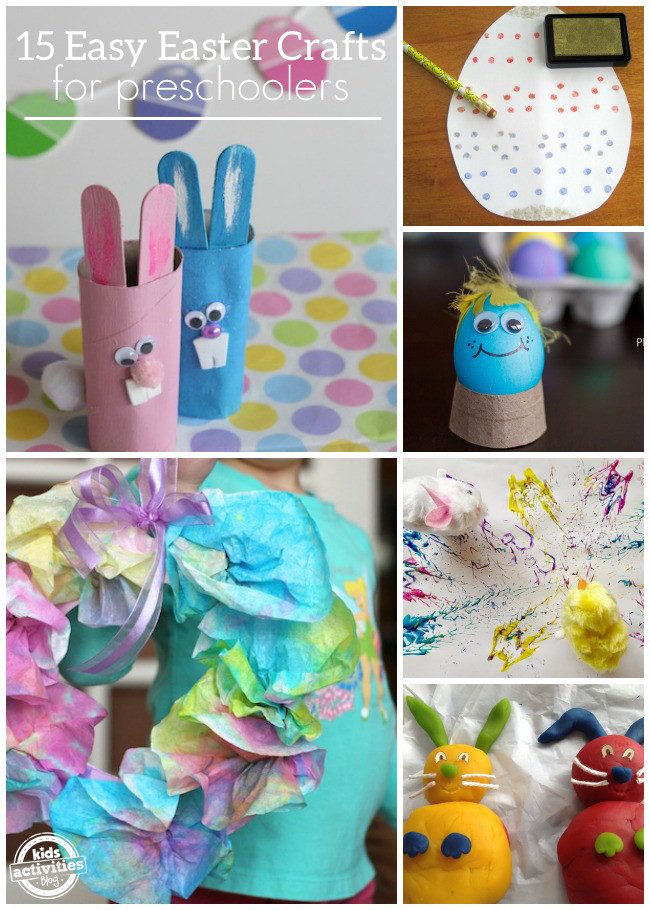 Easy Crafts For Preschoolers
 15 Easy Easter Crafts for Preschoolers