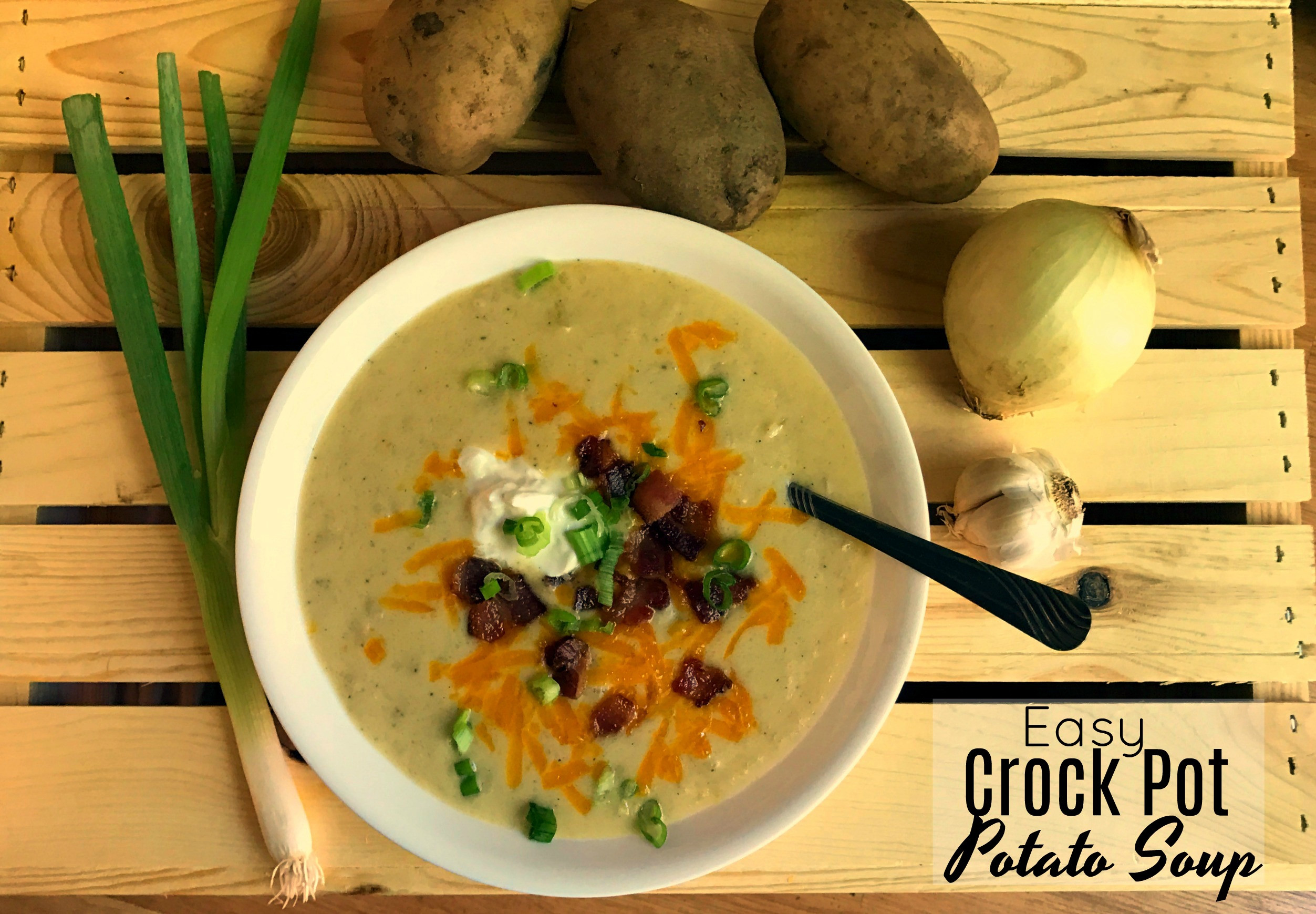 Easy Crockpot Potato Soup
 Easy Crock Pot Potato Soup Aunt Bee s Recipes