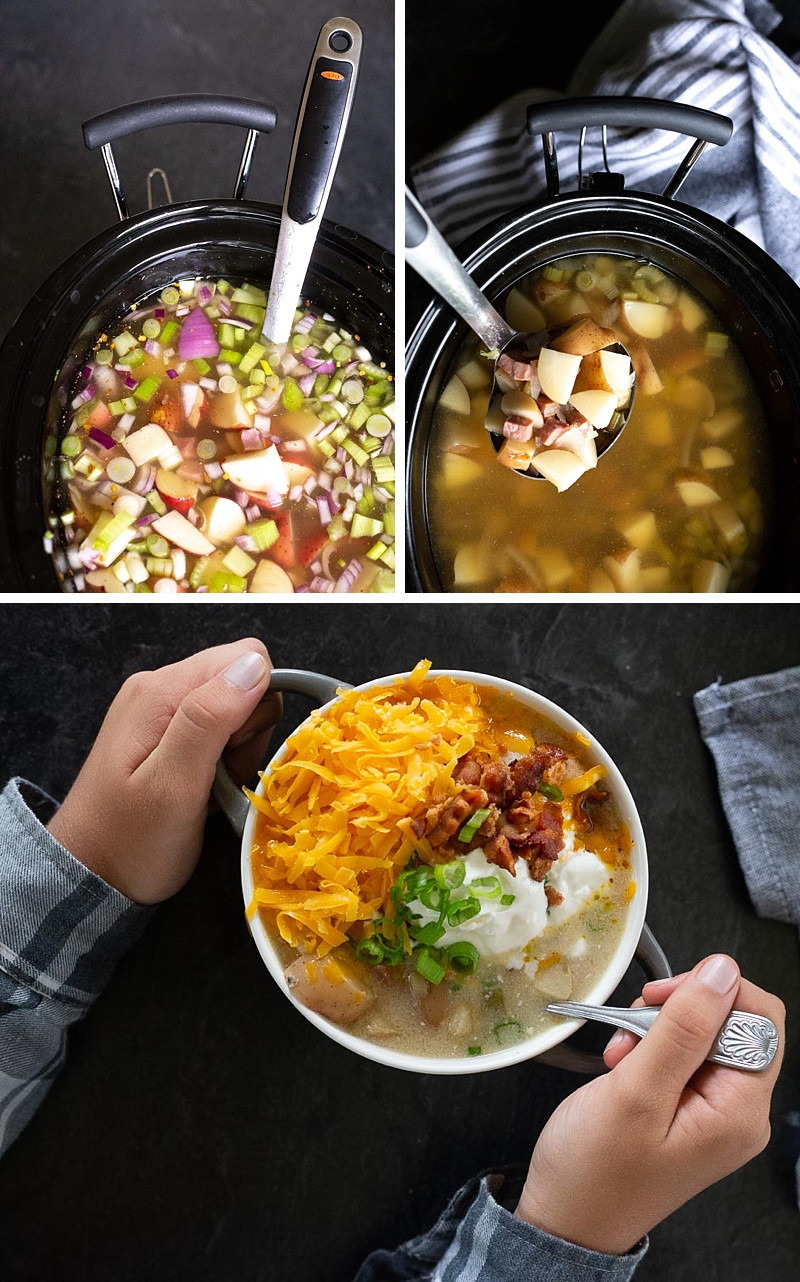 Easy Crockpot Potato Soup
 The Best Crock Pot Potato Soup — A Classic Recipe Made Easy