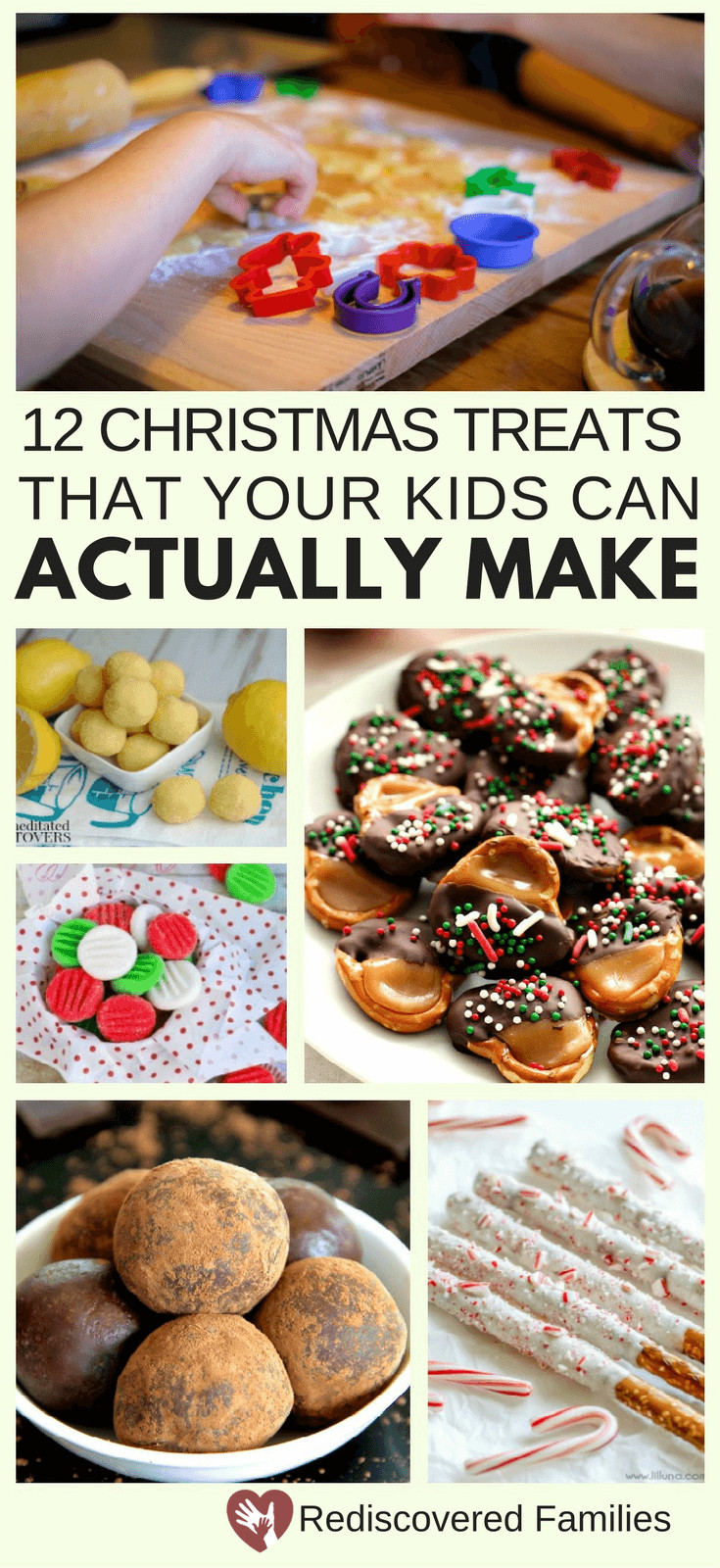 Easy Desserts Kids Can Make
 12 Easy Christmas Treats That Your Kids Can Actually Make