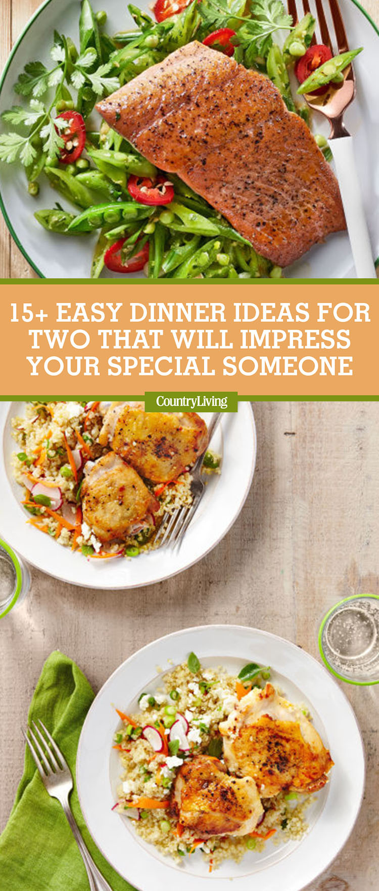 Easy Dinner Recipes For Two
 17 Easy Dinner Ideas for Two Romantic Dinner for Two Recipes